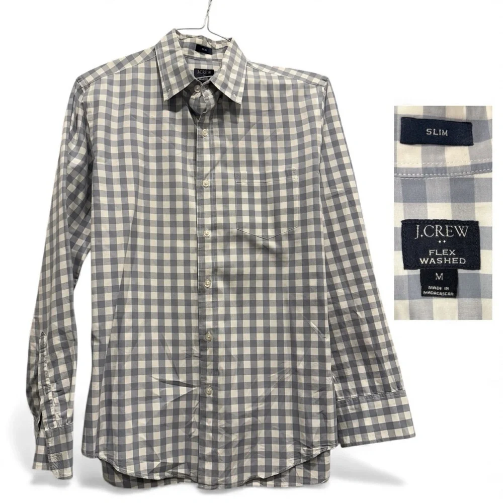 J Crew Button Down- Slim Fit- Mens Size M